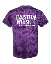 Load image into Gallery viewer, Deep Purple Crystal Tie Dye Short Sleeve
