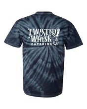 Load image into Gallery viewer, Black Pinwheel Tie Dye Short Sleeve