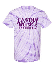 Load image into Gallery viewer, Lavendar Pinwheel Tie Dye Short Sleeve