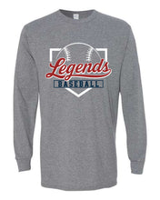 Load image into Gallery viewer, Gray Legends Baseball Home Plate Design