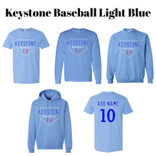 Load image into Gallery viewer, Keystone Baseball All-Star Apparel Light Blue