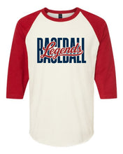 Load image into Gallery viewer, *New Designs* 3/4 Raglan Tees (Adult Sizes Only)