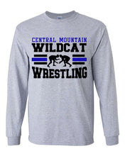 Load image into Gallery viewer, Central Mountain Wildcats Wrestling Style 2 - Click for Additional Styles (Youth and Adult)