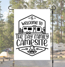 Load image into Gallery viewer, Customizable Campsite Flag