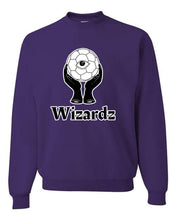 Load image into Gallery viewer, Wizardz Soccer Crewneck Sweatshirt (Youth and Adult)