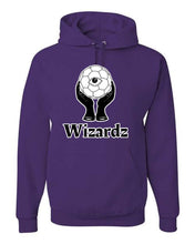 Load image into Gallery viewer, Wizardz Soccer Hooded Sweatshirt (Youth and Adult)