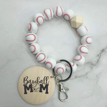 Load image into Gallery viewer, Customizable Sports Keychain (other sport options available)