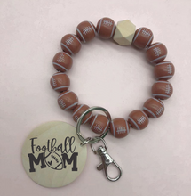 Load image into Gallery viewer, Customizable Sports Keychain (other sport options available)