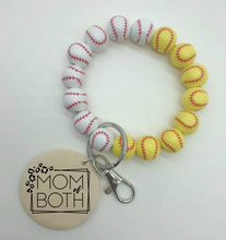 Load image into Gallery viewer, Customizable Sports Keychain (other sport options available)