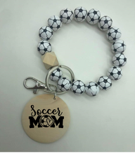 Load image into Gallery viewer, Customizable Sports Keychain (other sport options available)