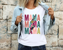 Load image into Gallery viewer, Mama Multi-color Lightning Bolt