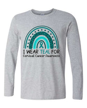 Load image into Gallery viewer, I Wear Teal for Cervical Cancer Awareness