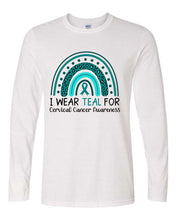 Load image into Gallery viewer, I Wear Teal for Cervical Cancer Awareness