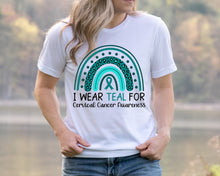 Load image into Gallery viewer, I Wear Teal for Cervical Cancer Awareness