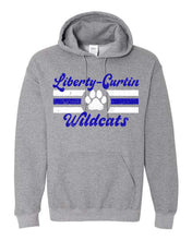Load image into Gallery viewer, Vintage Wildcats (Option of LC or CM) Hoodie (Youth and Adult)
