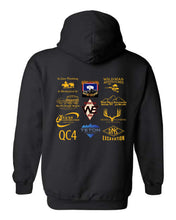 Load image into Gallery viewer, Wyoming Underground Wrestling Hooded Sweatshirt (Add&#39;l Colors!)
