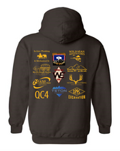 Load image into Gallery viewer, Wyoming Underground Wrestling Hooded Sweatshirt (Add&#39;l Colors!)
