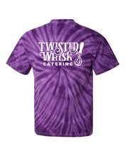Load image into Gallery viewer, Deep Purple Pinwheel Tie Dye Short Sleeve
