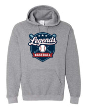 Load image into Gallery viewer, Gray Legends Baseball Badge Design
