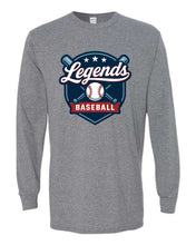 Load image into Gallery viewer, Gray Legends Baseball Badge Design
