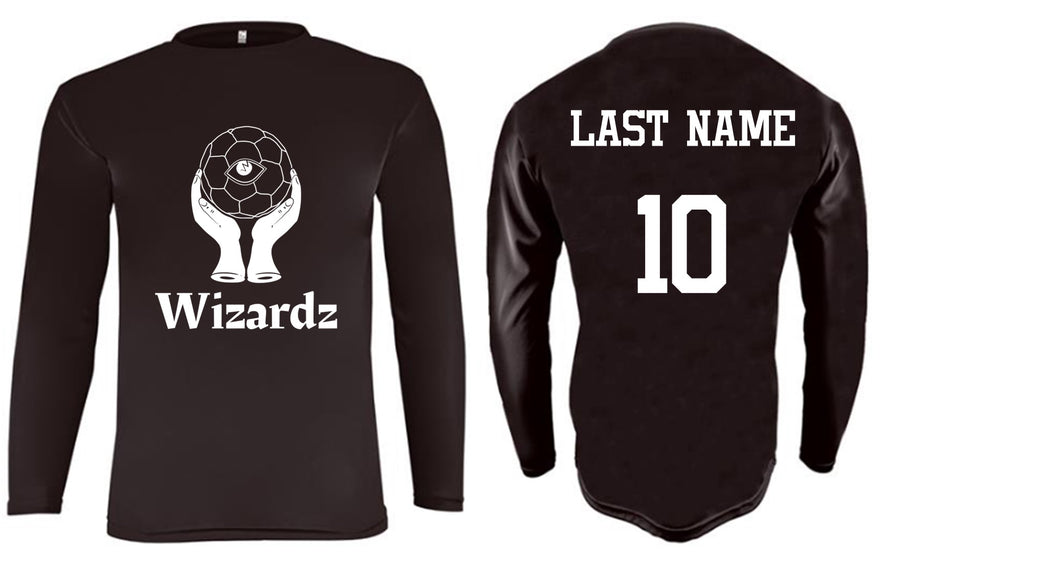 Wizardz Soccer Long Sleeve (Youth and Adult)