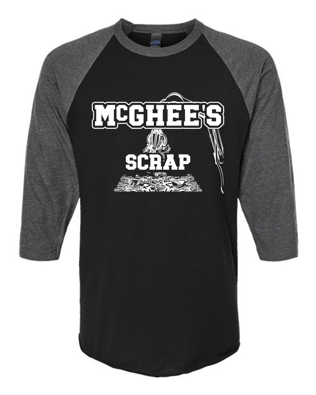 McGhee's Scrap 3/4 Sleeve (Adult Sizes Only)