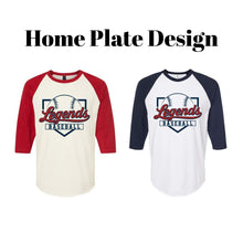 Load image into Gallery viewer, 3/4 Raglan Tees (Adult Sizes Only)
