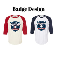 Load image into Gallery viewer, 3/4 Raglan Tees (Adult Sizes Only)
