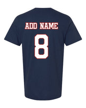 Load image into Gallery viewer, Navy Legends Baseball Split Font Design

