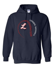 Load image into Gallery viewer, Navy Legends Baseball Curve Design

