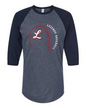 Load image into Gallery viewer, Navy Legends Baseball Curve Design
