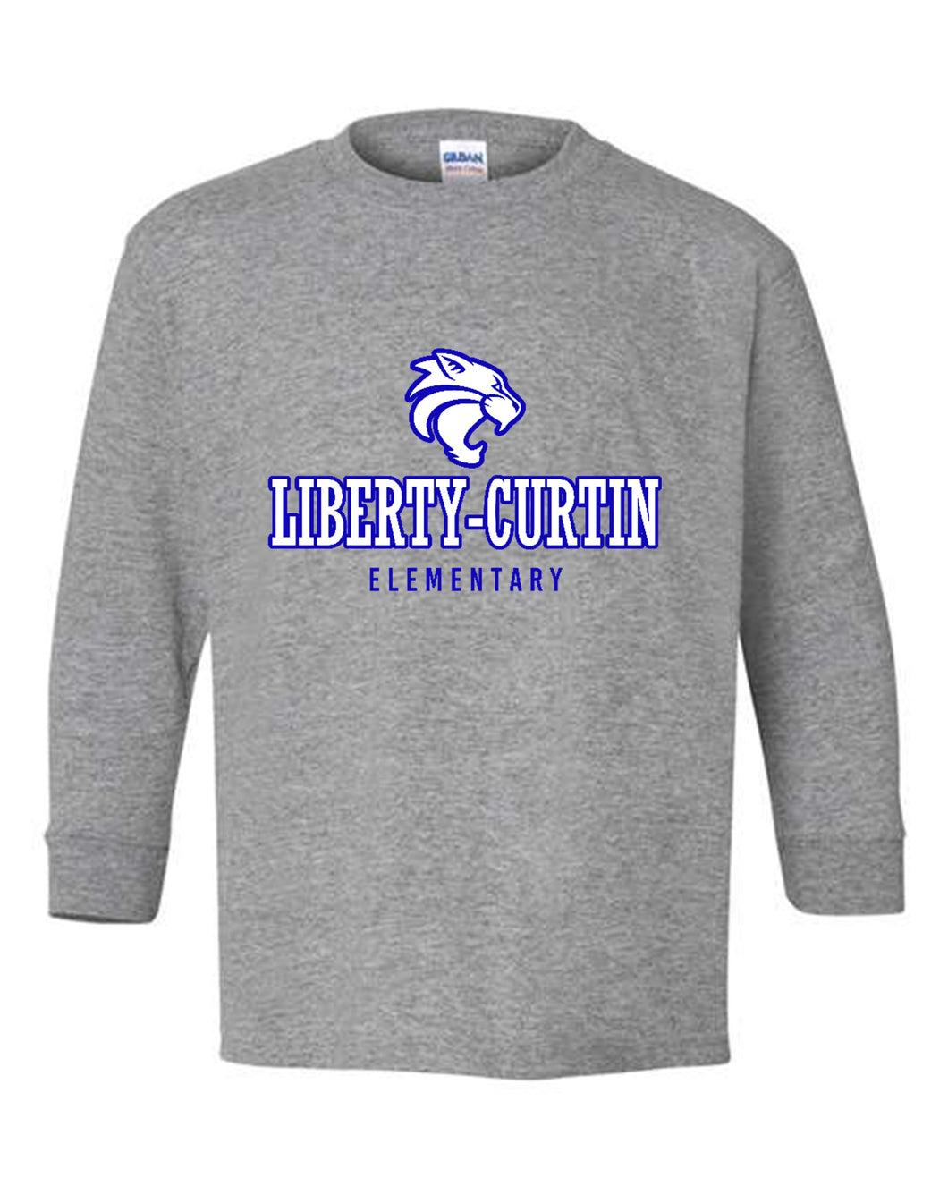 Liberty-Curtin Wildcat Mascot Long Sleeve (Youth and Adult)