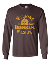 Load image into Gallery viewer, Wyoming Underground Wrestling Long Sleeve (Add&#39;l Colors!)
