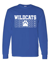Load image into Gallery viewer, Wildcats Repeat Long Sleeve (Youth and Adult)

