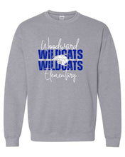 Load image into Gallery viewer, Stacked Woodward Wildcats Design
