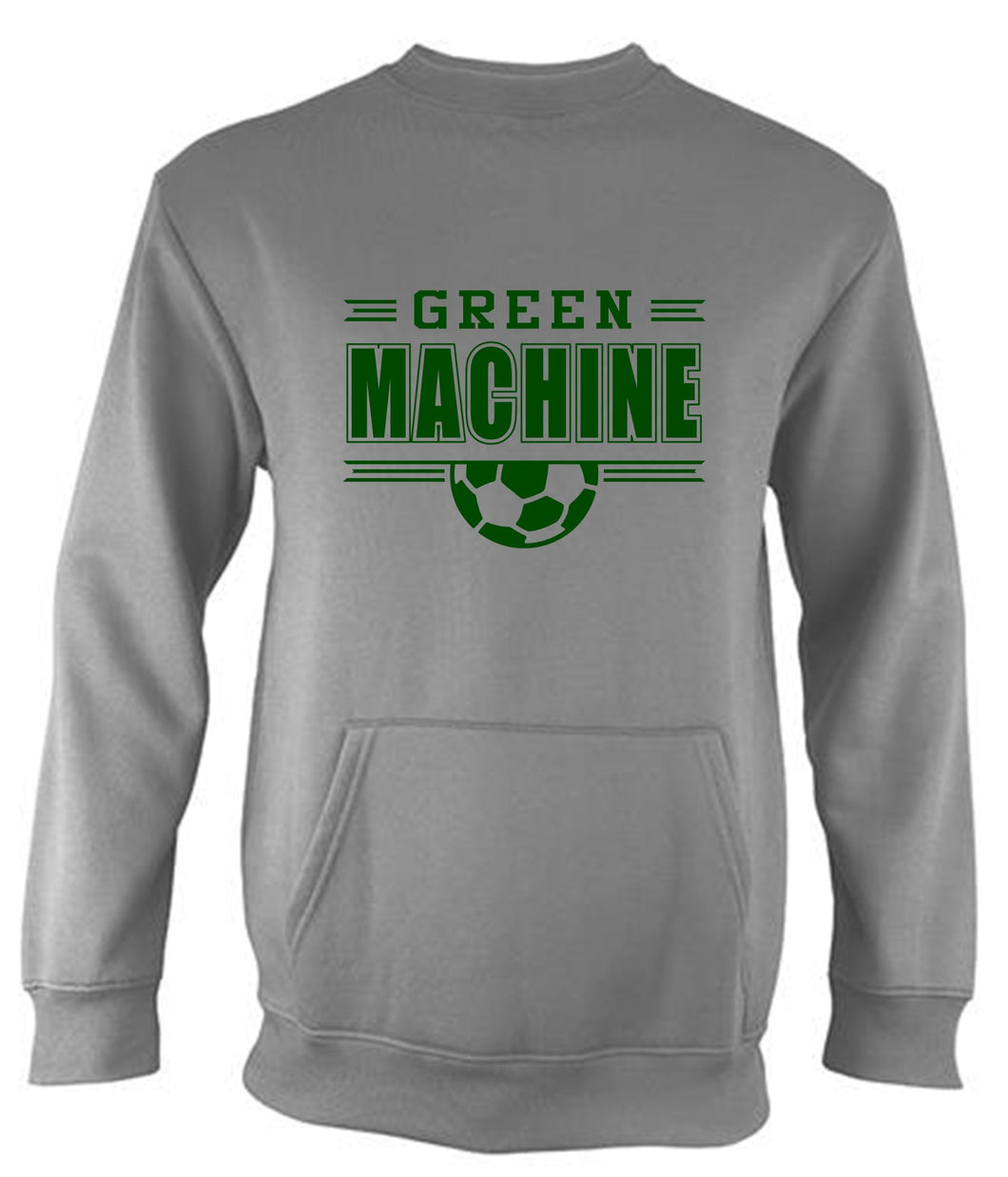 Green Machine Soccer Crewneck Sweatshirt (Youth and Adult)
