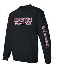 Load image into Gallery viewer, Haven Dance and Twirl Crewneck Sweatshirt - Youth and Adult
