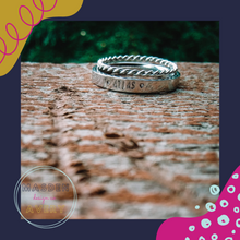 Load image into Gallery viewer, Custom Hand-Stamped Ring
