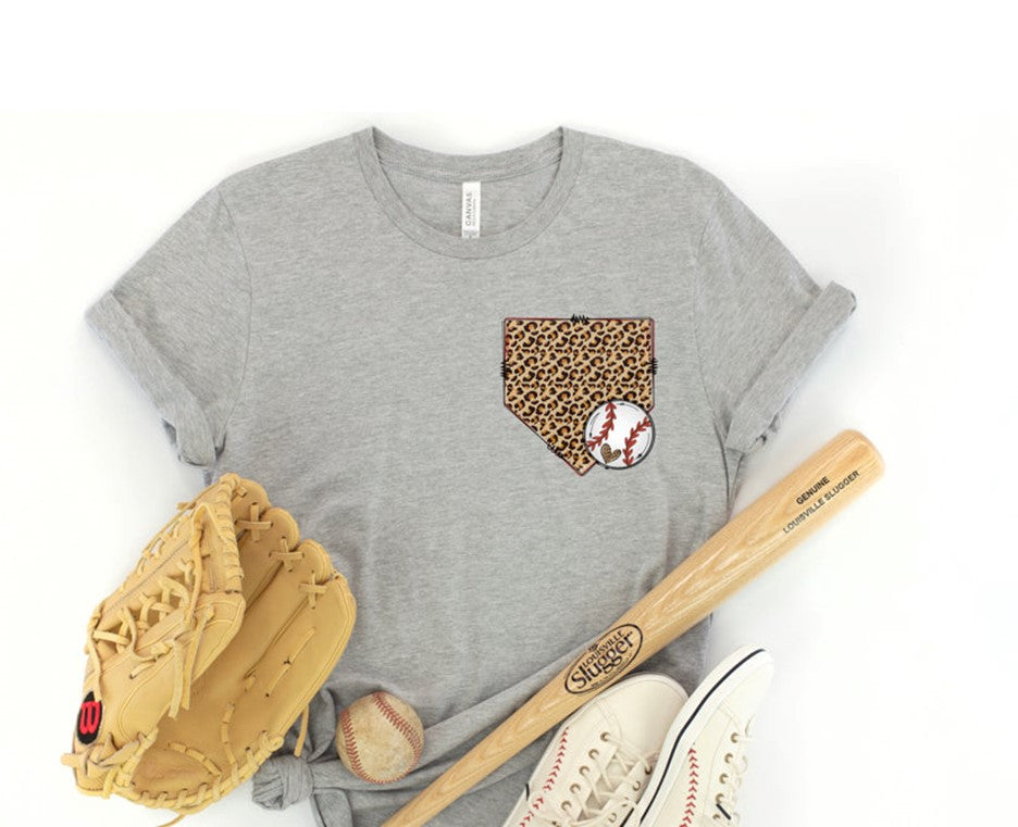 Baseball Leopard Pocket