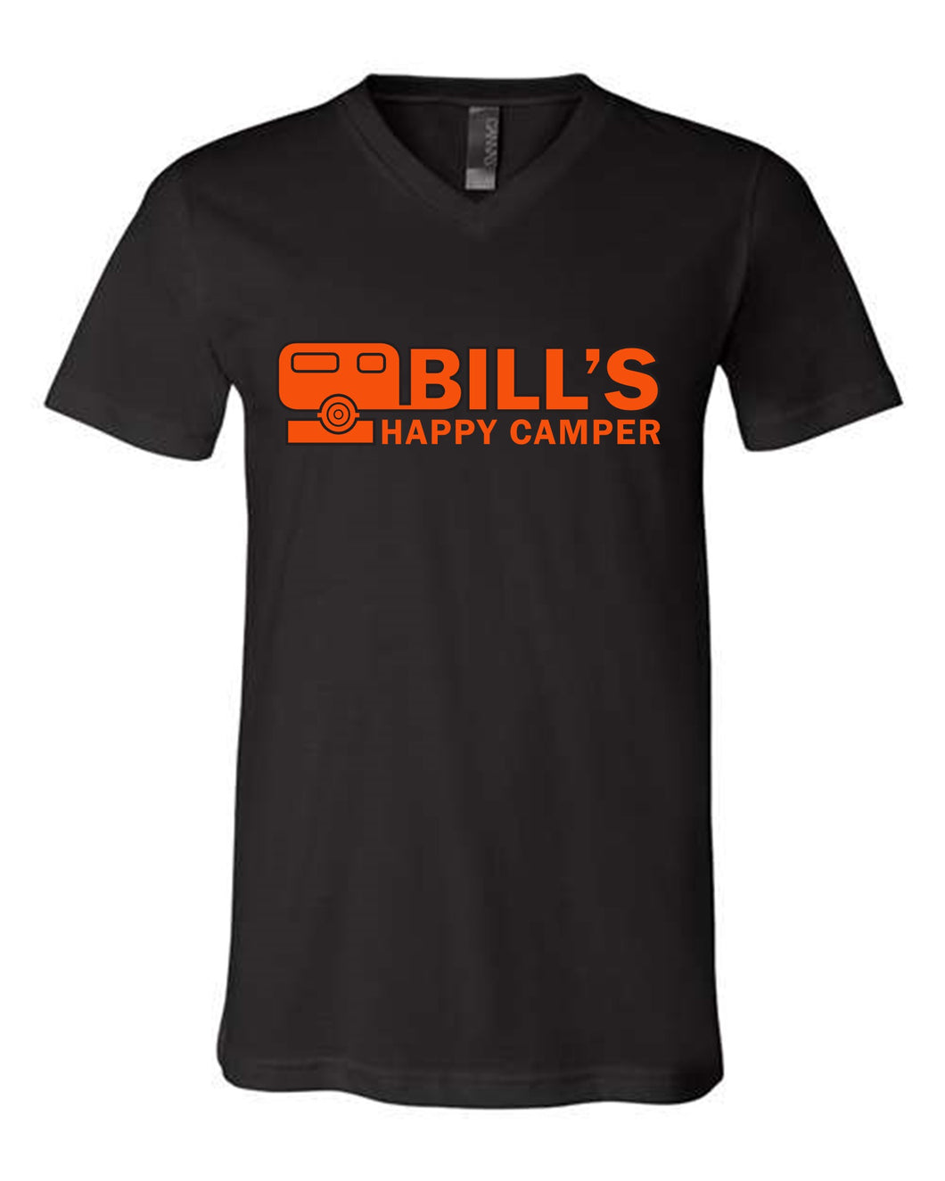 Bill's Happy Camper V-Neck Short Sleeve