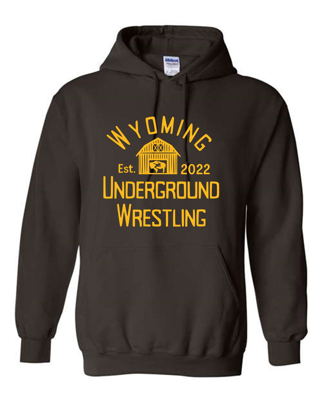 Wyoming Underground Wrestling Hooded Sweatshirt