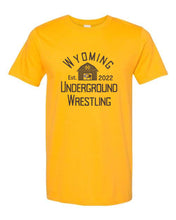 Load image into Gallery viewer, Wyoming Underground Wrestling Short Sleeve
