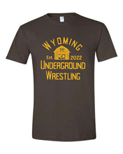 Load image into Gallery viewer, Wyoming Underground Wrestling Short Sleeve (Add&#39;l Colors!)
